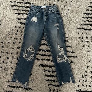 Flying Monkey Crop Jeans